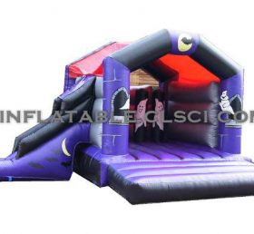 T2-1003 Halloween Kinder aufblasbares Trampolin