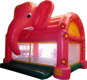 T2-1103 Red Elefant aufblasbares Trampolin