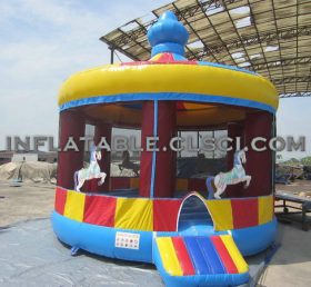 T2-1277 Zirkus aufblasbares Trampolin