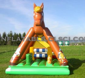 T2-1306 Giraffe aufblasbares Trampolin