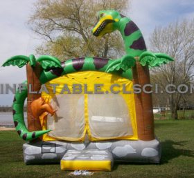 T2-1345 Dinosaur aufblasbares Trampolin