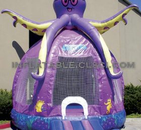 T2-1443 Octopus aufblasbares Trampolin