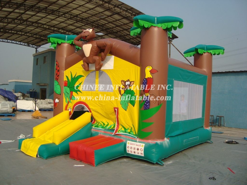 T2-2788 Jungle Theme Inflatable Bouncers