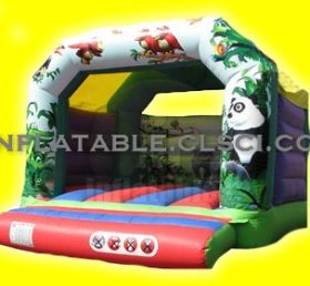 T2-1457 Panda aufblasbares Trampolin