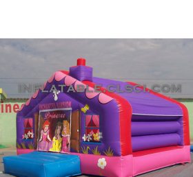 T2-2527 Prinzessin aufblasbares Trampolin