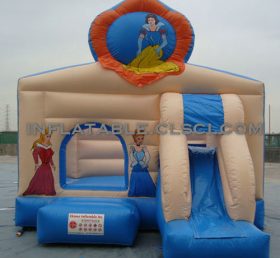 T2-2672 Prinzessin aufblasbares Trampolin