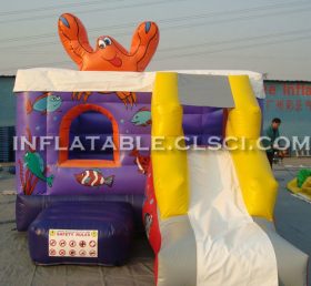 T2-2866 Cartoon aufblasbares Trampolin