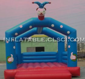 T2-2940 Happy Clown aufblasbares Trampolin