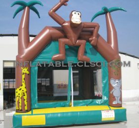 T2-3104 Monkey aufblasbares Trampolin