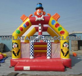 T2-3110 Happy Clown aufblasbares Trampolin