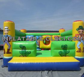 T2-366 Western Cowboy aufblasbares Trampolin