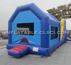 T2-518 Aufblasbare Hochspringer Bounce Haus Springen Hindernisparcours