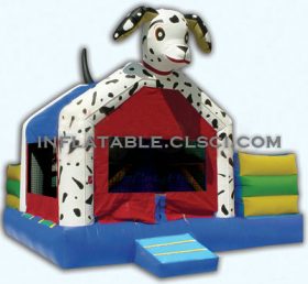 T2-744 Aufblasbares Trampolin für Hunde