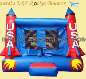 T2-967 American Rocket aufblasbares Trampolin