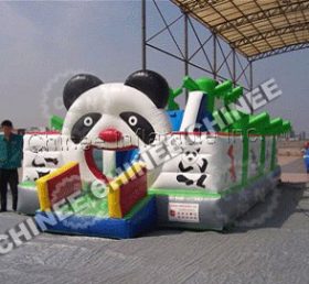 T64 Panda Bambus aufblasbares Set