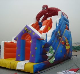 T8-1407 Spider-Man Superheld aufblasbare Slide