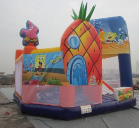 T2-546 SpongeBob springen Schloss