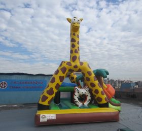 T2-3302 Giraffe aufblasbare Kombination