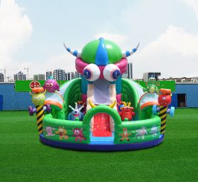 T6-442 Monster Giant aufblasbare Vergnügungspark aufblasbare große Trampolin Kinderspielplatz