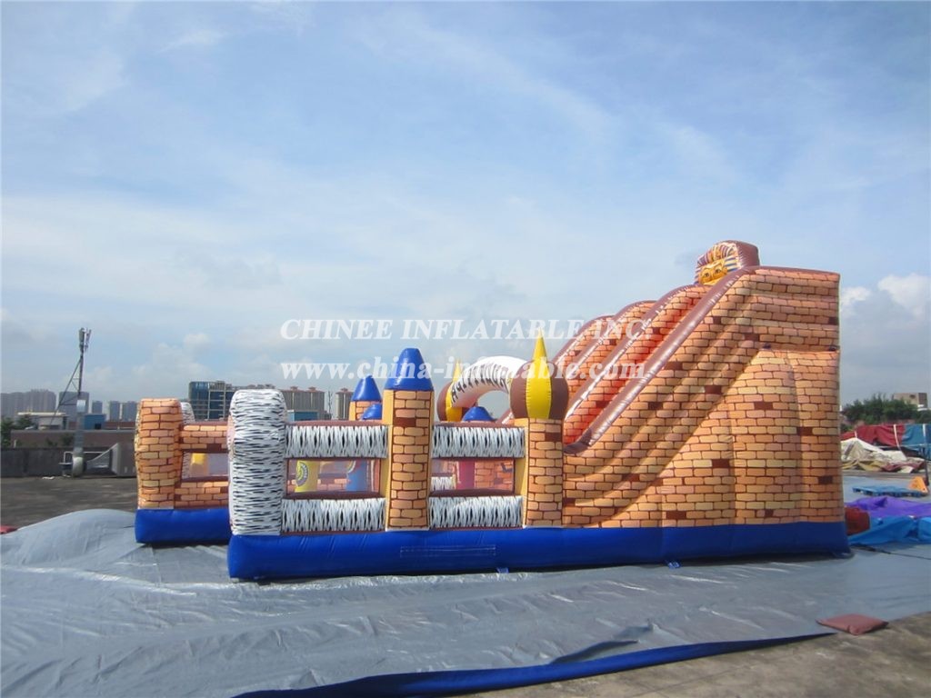 T6-459 High Quality Popular Egypt Jumping Castle With Slides