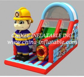 T8-1519 Bob The Builder aufblasbare Rutsche