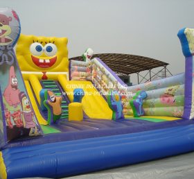 T8-842 SpongeBob aufblasbare Slide