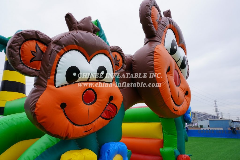 T2-3205 Monkey Inflatable Bouncer