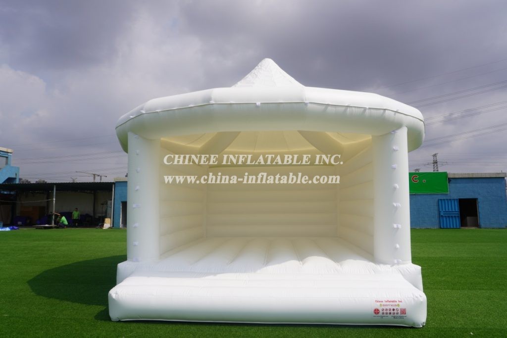 T2-3491 Outdoor White Inflatable Wedding Party Tent Bounce House