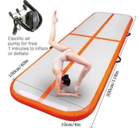 AT1-038 Großes Angebot 100 * 300 * 10Cm Luftkissen Aufblasbare Luftkissen Taumeln Luftkissen Gymnastikkissen Trainingsbrett Ausrüstung Boden