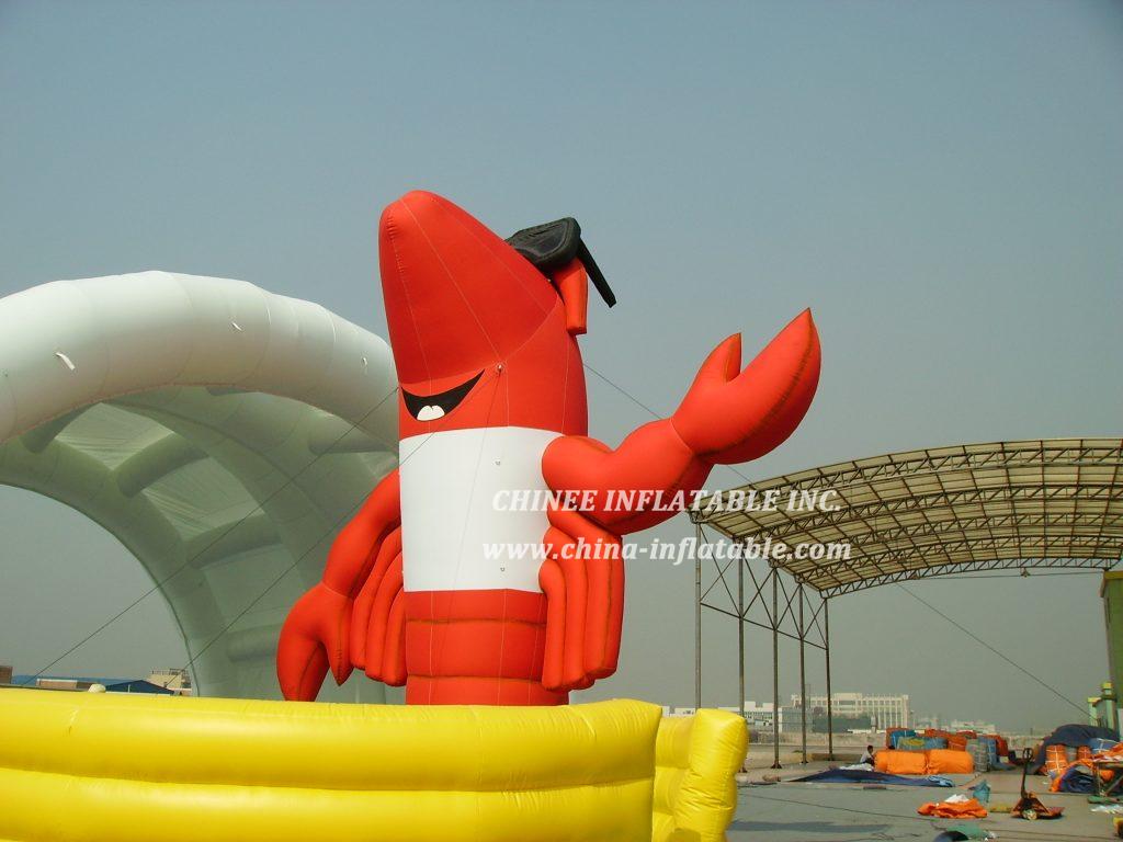 Cartoon2-010 Lobsters Inflatable Cartoons