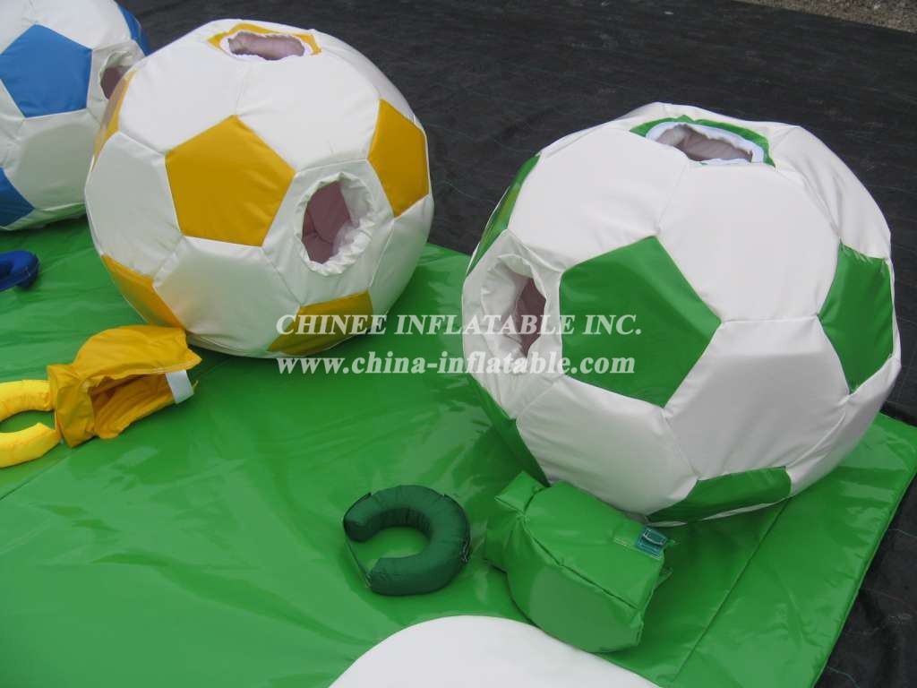 SS1-5 Adult Football Sumo Set 4 Suits 1 Mat