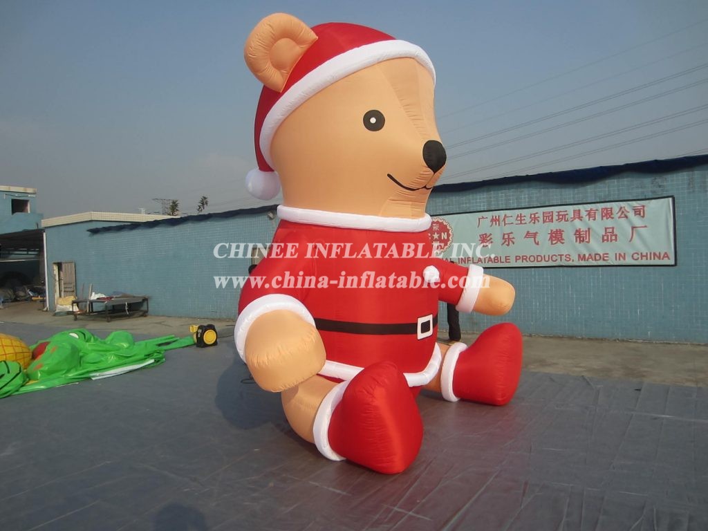 C1-118 Customize Christmas Bear Decoration