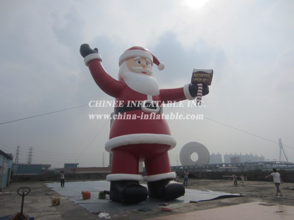 C1-144 Christmas Inflatables Santa Claus