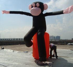 D2-110 Aufblasbare Affen Air Dancer für Werbung