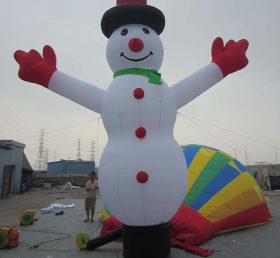 C1-182 Weihnachten aufblasbarer Schneemann