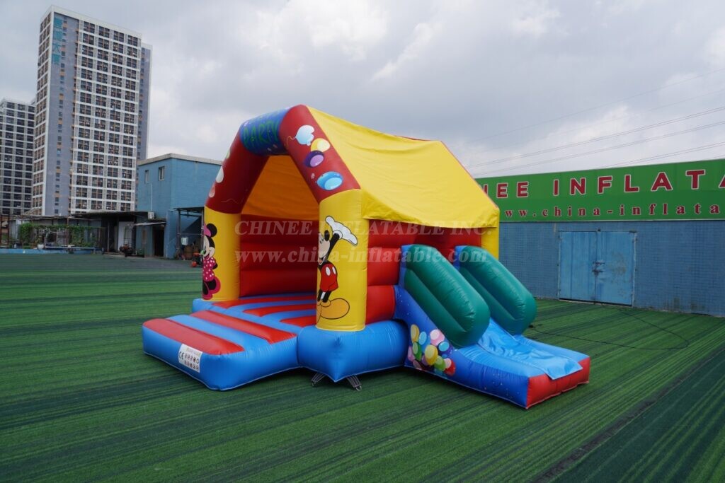 T2-3489 Mickey And Minnie Inflatable Bouncer