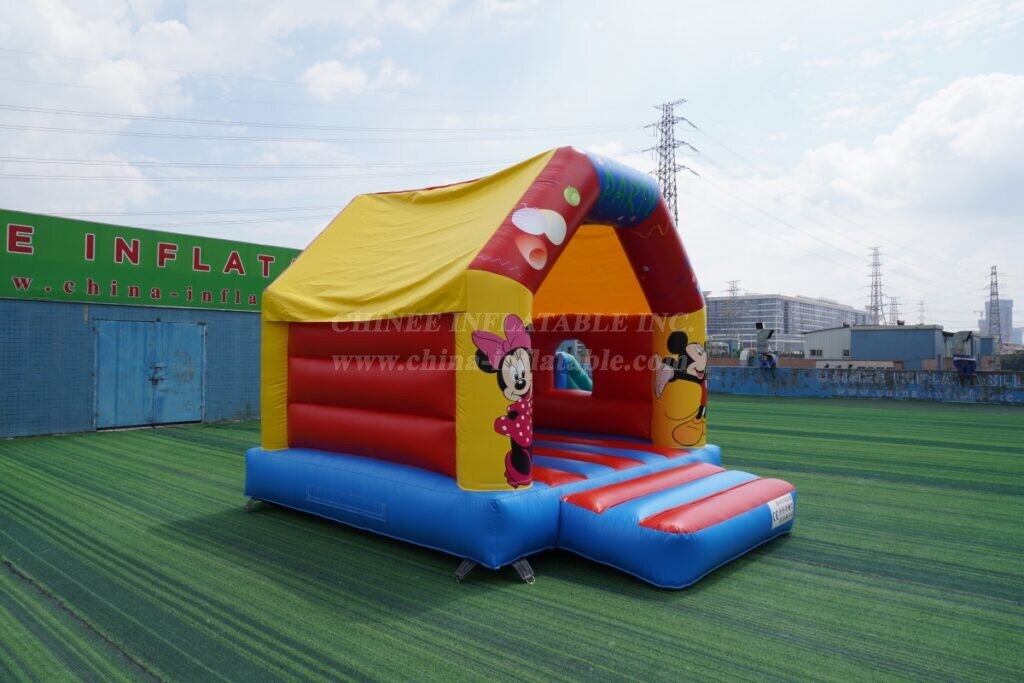 T2-3489 Mickey And Minnie Inflatable Bouncer