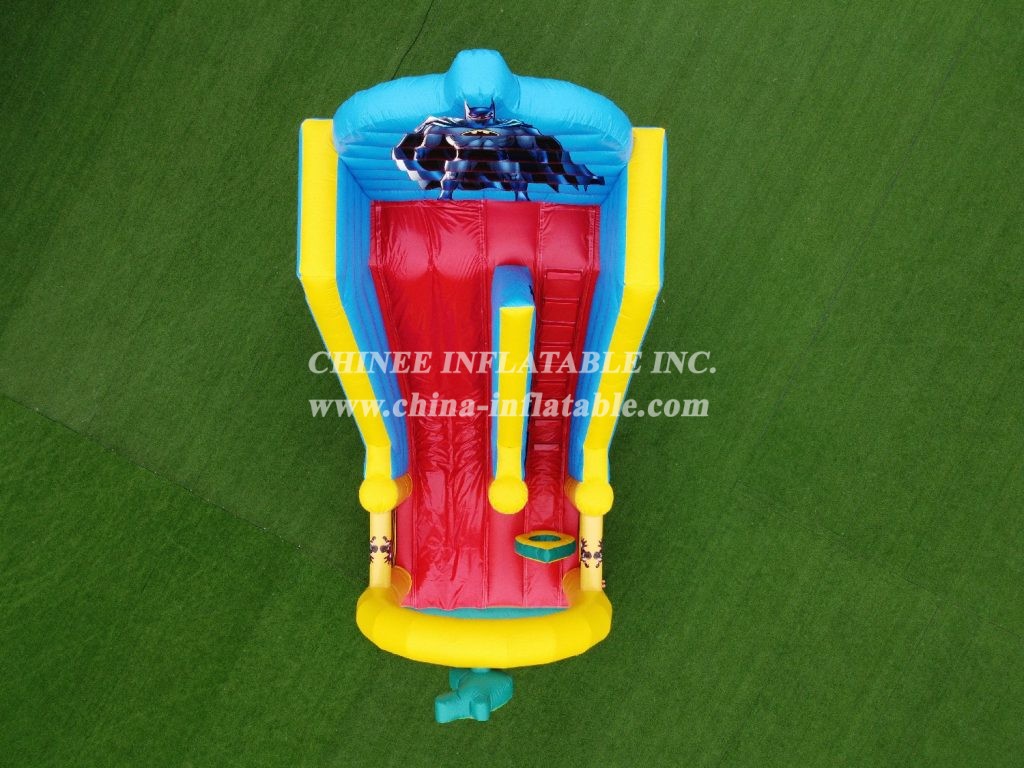 T8-2106 Superhero Inflatable Dry Slide Marvel The Avengers Slide