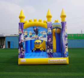 T5-1002C Minions Hüpfburg Kombination Rutsche Outdoor Kinder springen Schloss