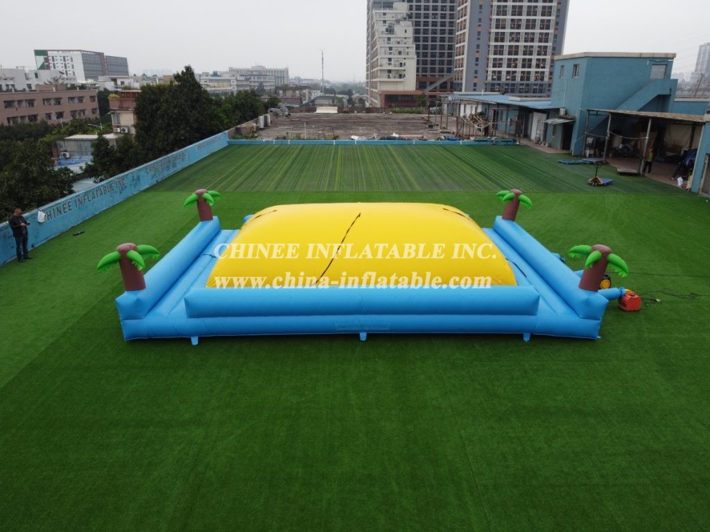 T11-1027B Jungle Theme Inflatable Bedjump