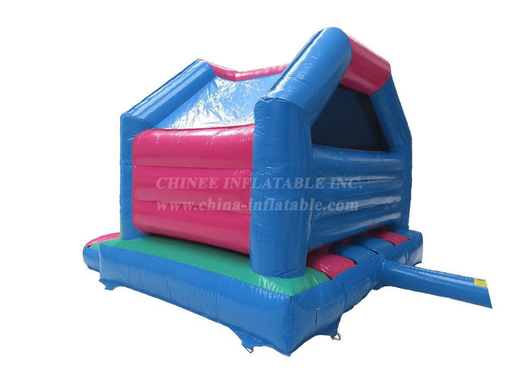 T2-4040 15X12Ft Blue Peppa Pig Front Slide Combi