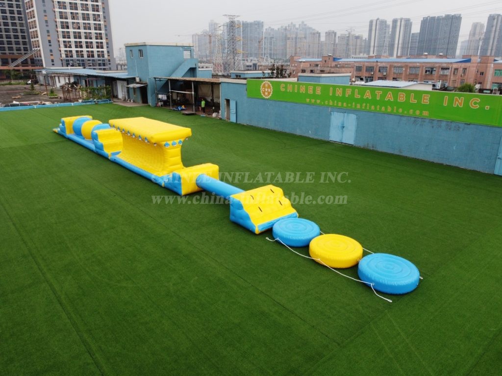 S61 Mini Inflatable Floating Water Park Inflatable Sea Resort Aqua Park Outdoor Floating Island