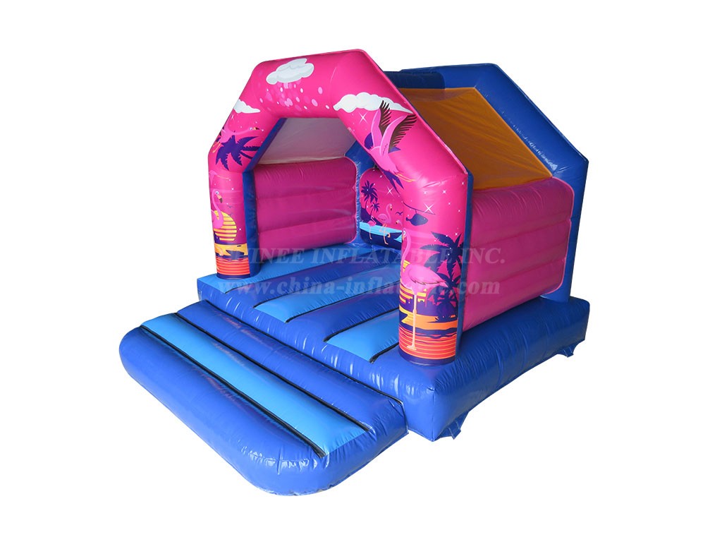 T2-4157 12X12Ft Flamingo Bounce House