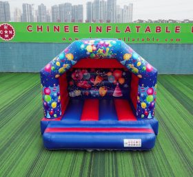 T2-4165 12X12Ft Blue and Red Party Bouncing House