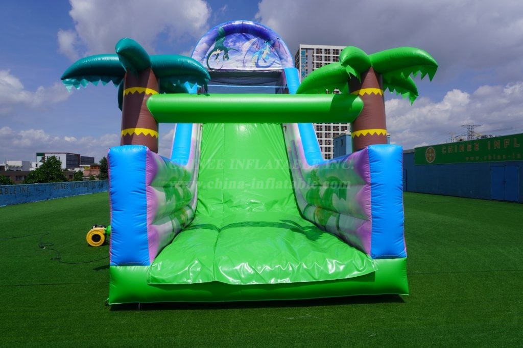 T8-4009 40M Dragon Inflatable Obstacle Courses