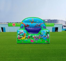 T2-4141 Dinosaurier High Back aufblasbarer Ball Pool