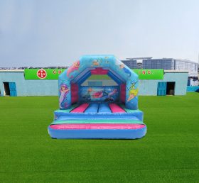 T2-4162 12X12Ft Mermaid Bouncing House