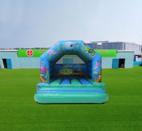 T2-4163 12X12Ft Fuß Ocean Bouncing House