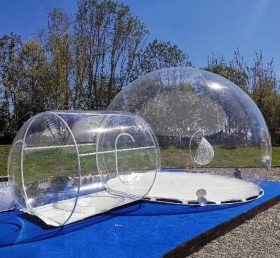 Tent1-5012 Transparente Blase Tunnel Zelt Outdoor Hotel