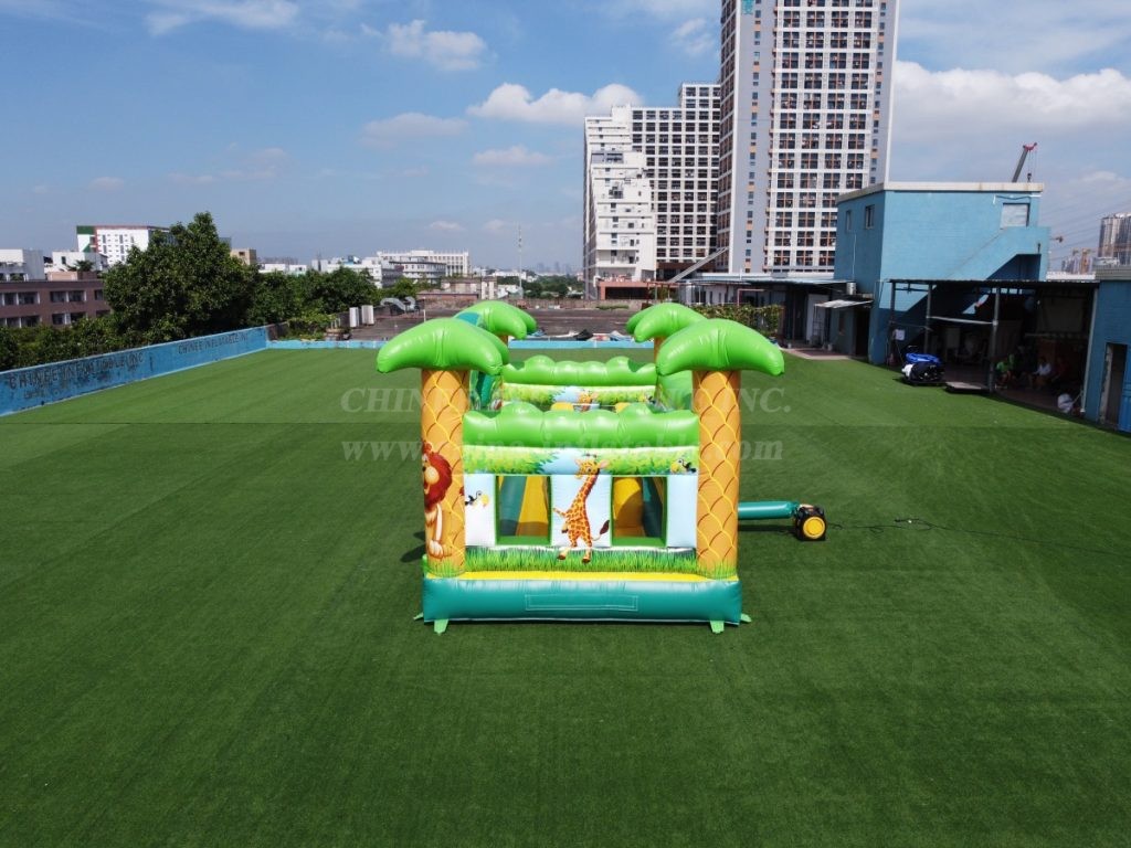 T2-5100 Jungle Theme Bouncy Castle